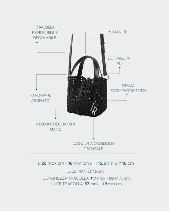 CARMEN Handbag - BLACK