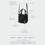 CARMEN Handbag - BLACK
