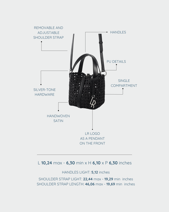 CARMEN Handbag - BLACK
