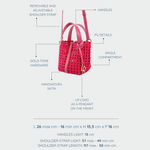 CARMEN Handbag - PINK BARBIE