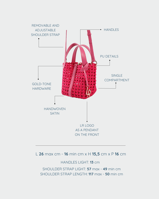 Bolso CARMEN - BARBIE ROSA