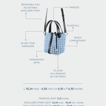 CARMEN Handbag - BABY BLUE