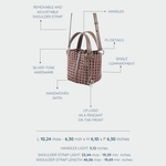 CARMEN Handbag - TAUPE