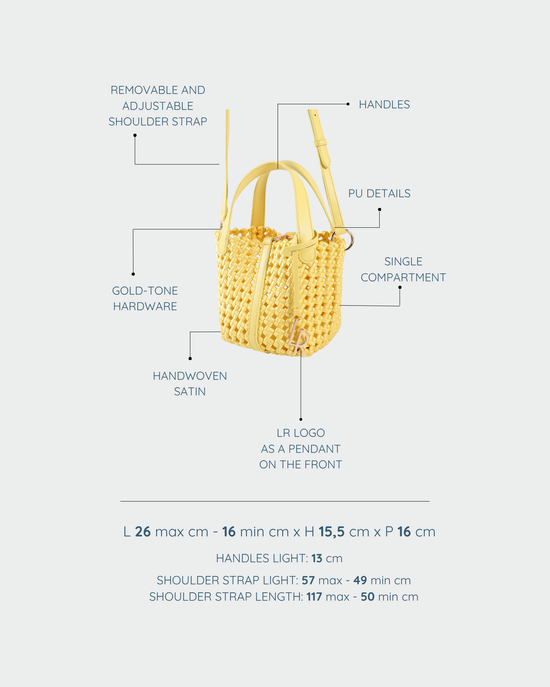 CARMEN Handbag - YELLOW