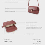 GWYNETH Shoulder Bag - MAUVE