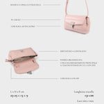 Borsa a spalla GWYNETH- PINK