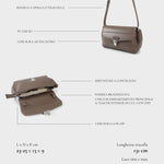 Borsa a spalla GWYNETH- TAUPE