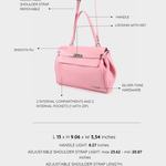 QUINN shoulder bag - PINK