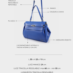 QUINN Shoulder Bag - ELECTRIC BLUE