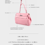 QUINN shoulder bag - PINK