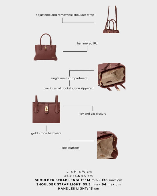 Borsa a mano LENÚ - BRICK
