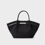 Bolso de mano BRIELLE SMALL SIMILSUEDE - BLACK SILVER