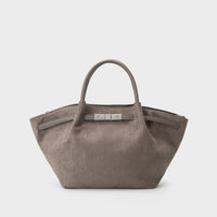 Borsa a mano BRIELLE SMALL SIMILSUEDE - GREY