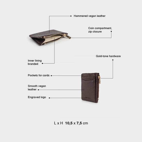 BURNEY WALLET - BROWN