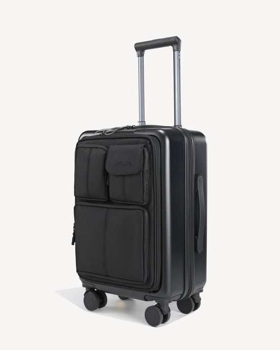 Bagaglio a mano con tasche NERO DIFETTATA-LIVE