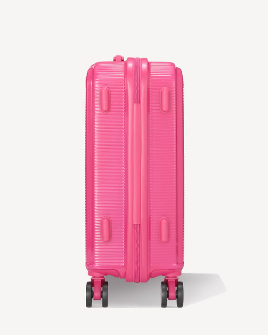 Glossy hand luggage FUXIA