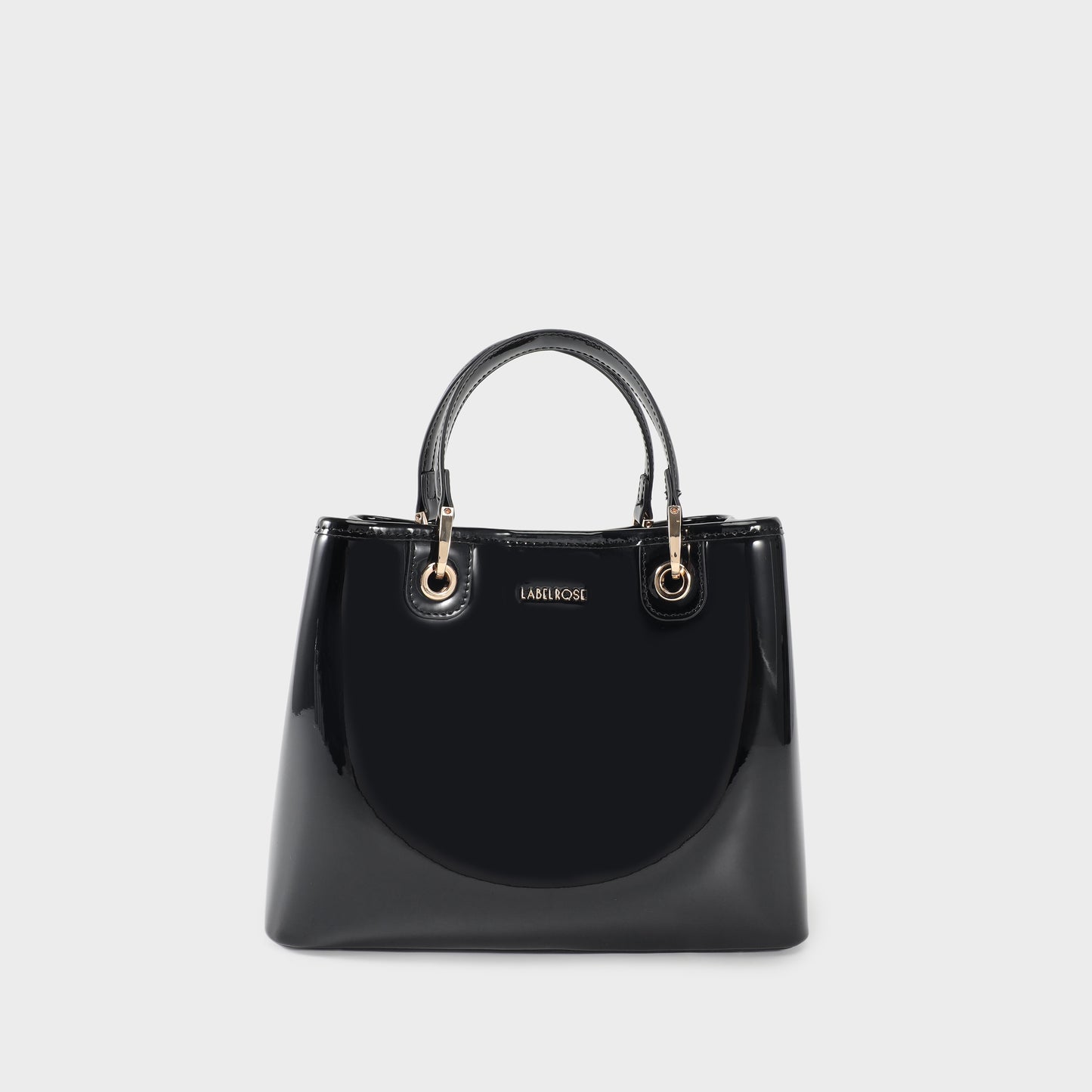 Borsa a mano MARGOT BIG VERNICE - BLACK