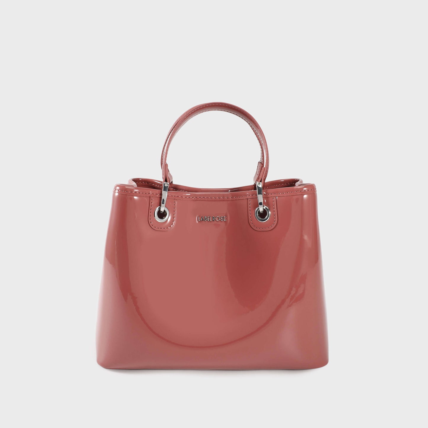 Borsa a mano MARGOT BIG VERNICE - PINKY MAUVE