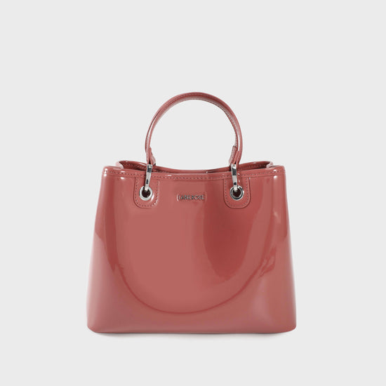 Borsa a mano MARGOT BIG VERNICE - PINKY MAUVE