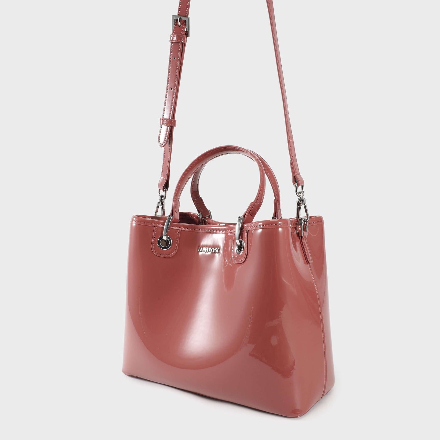 Borsa a mano MARGOT BIG VERNICE - PINKY MAUVE