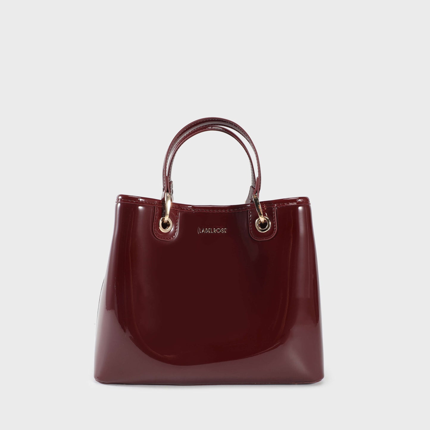 Borsa a mano MARGOT BIG VERNICE - RASPBERRY JELLY