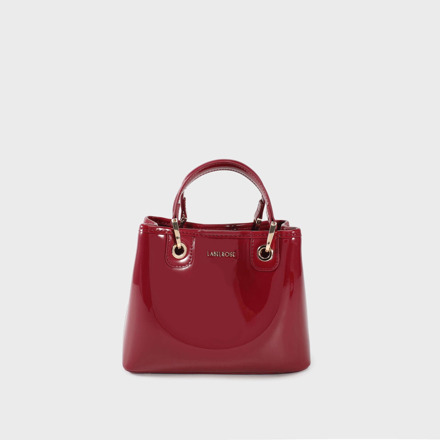 Borsa a mano MARGOT SMALL VERNICE - CHERRY