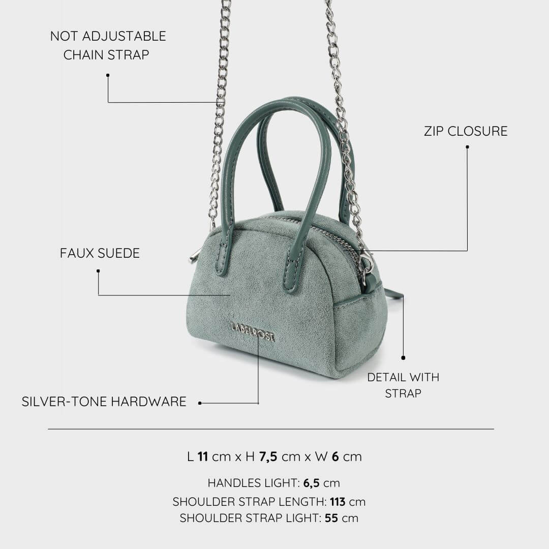 Mini bag MINI AVA - WATER GREEN