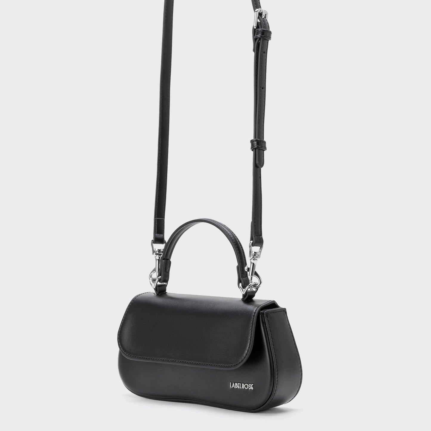 Borsa a mano ESMÉ - BLACK SILVER - senza imballaggio originale