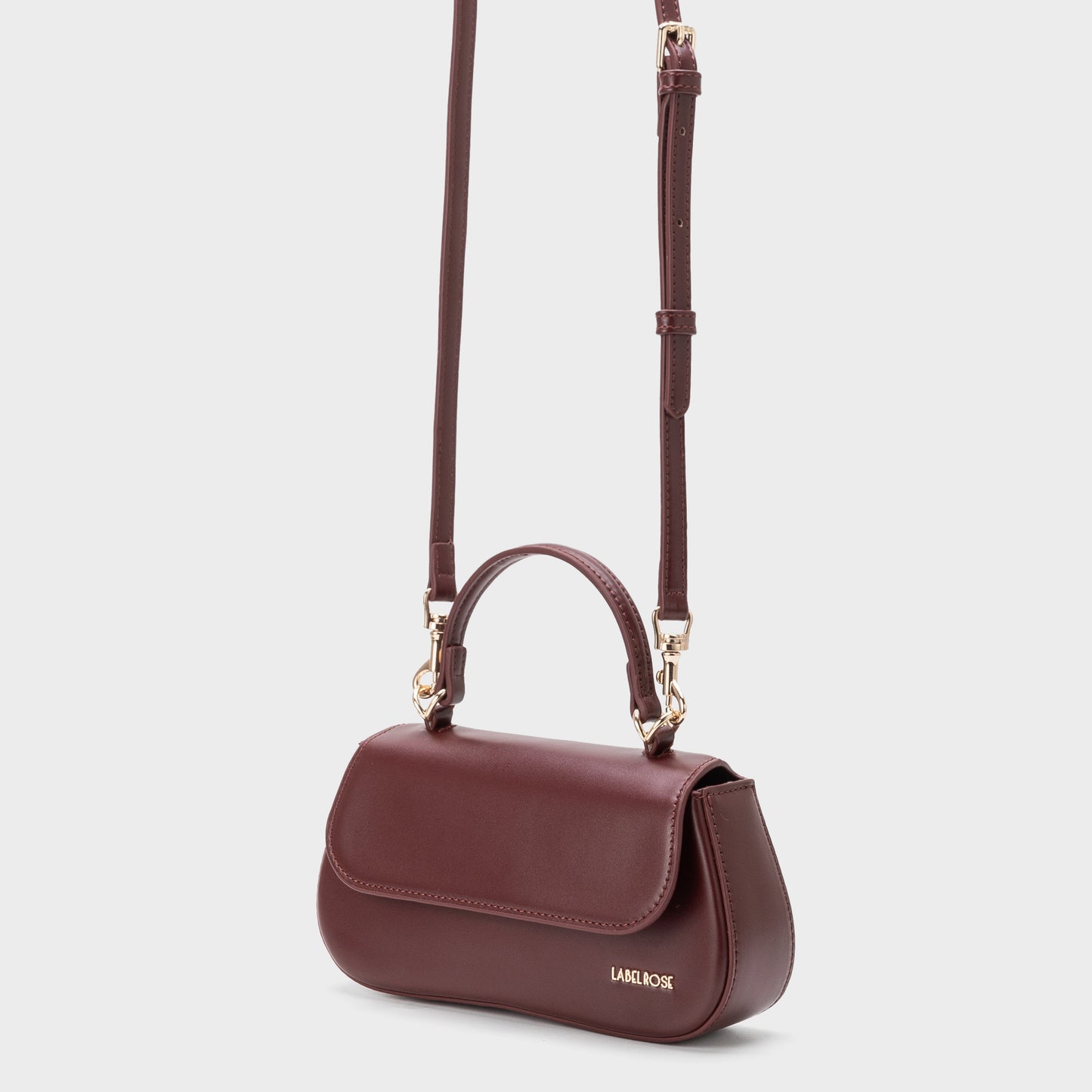 Borsa a mano ESME- BURGUNDY