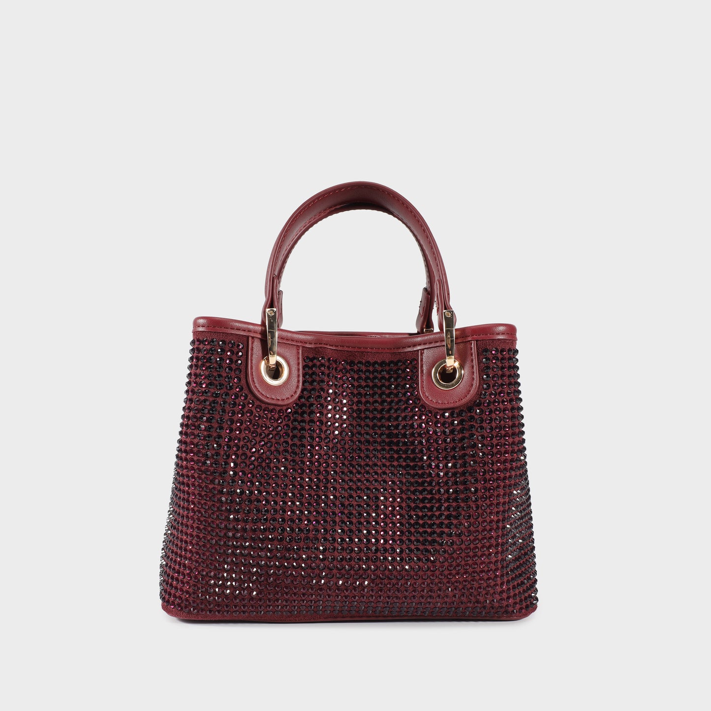 Borsa a mano MARGOT SMALL STRASS IN LOVE - GOLD - PREVENDITA