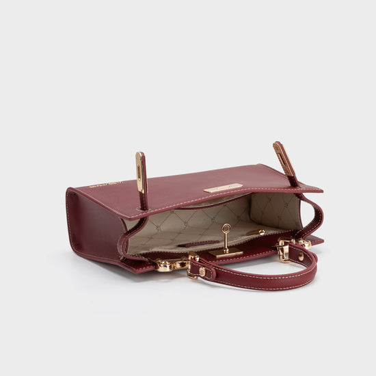 Borsa a mano PARIS SMALL- SWEET PLUM
