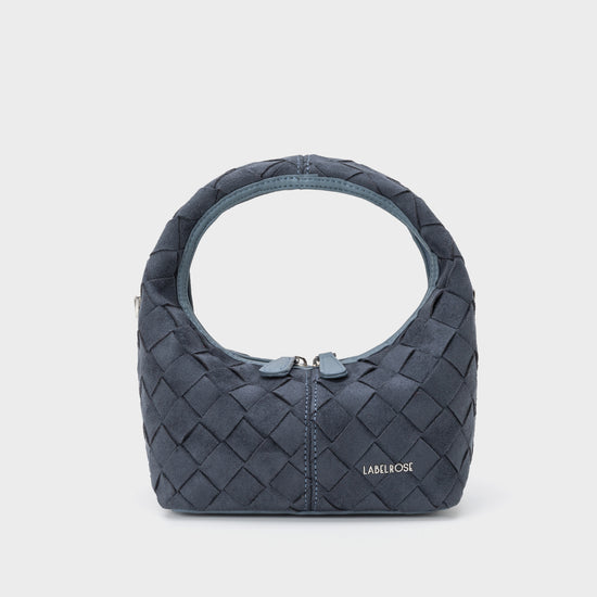 Borsa a mano WEAVE - ARTIC BLUE