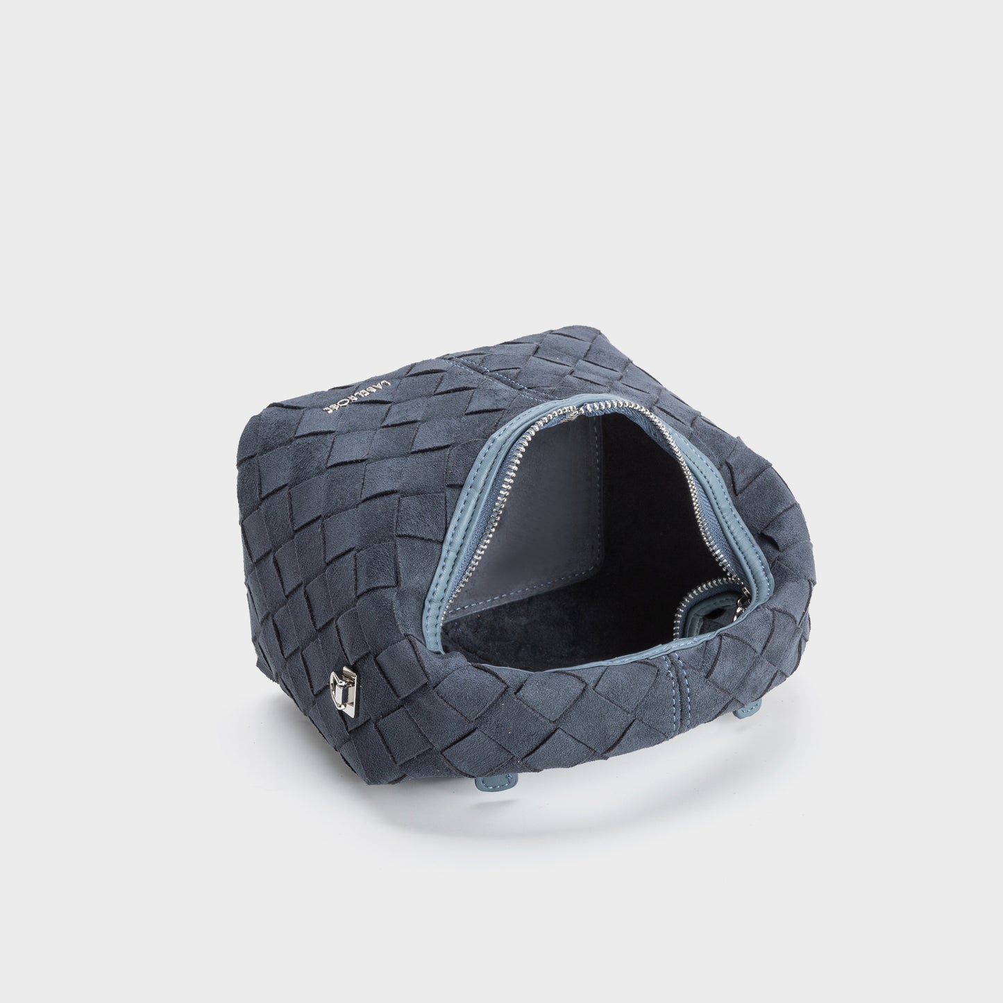 Borsa a mano WEAVE - ARTIC BLUE