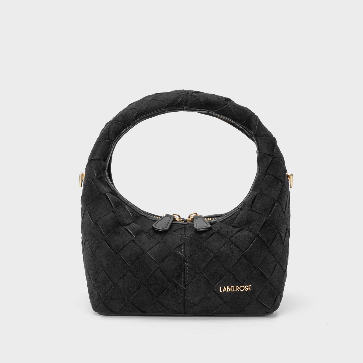 Borsa a mano WEAVE - BLACK GOLD