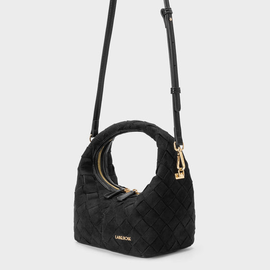 Borsa a mano WEAVE - BLACK GOLD