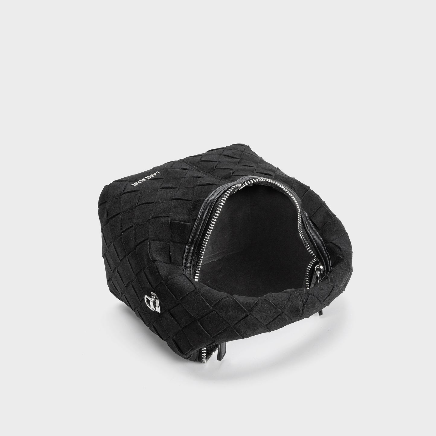 Borsa a mano WEAVE - BLACK SILVER