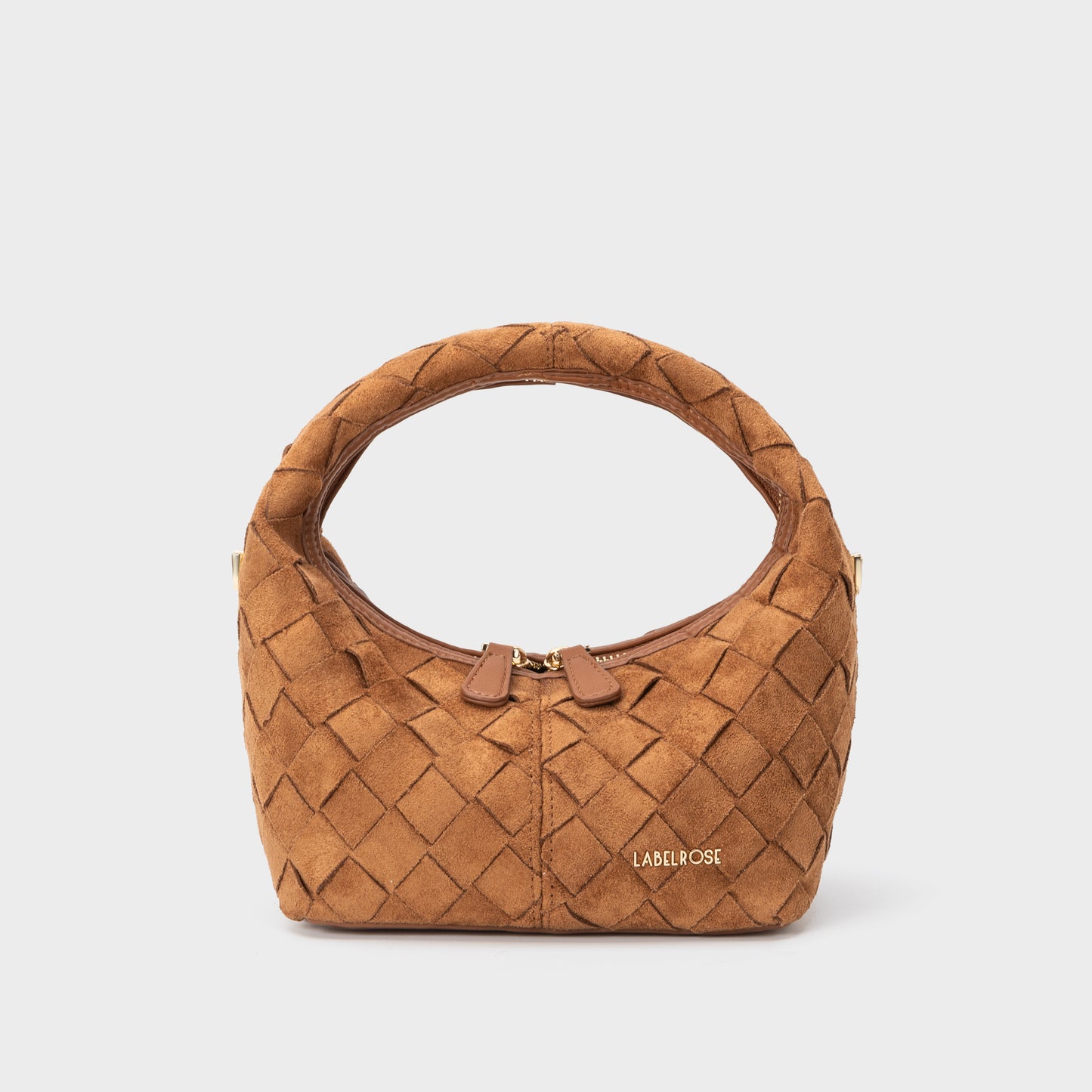 Borsa a mano WEAVE - CAMEL