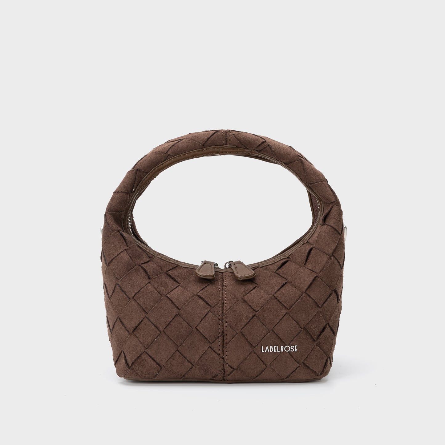 Borsa a mano WEAVE - CHOCOLATE