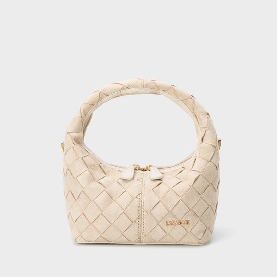 Borsa a mano WEAVE - CREAM