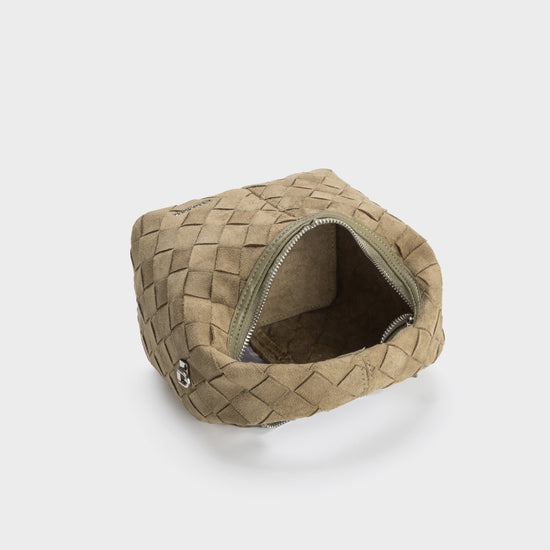 Borsa a mano WEAVE - SAGE GREEN