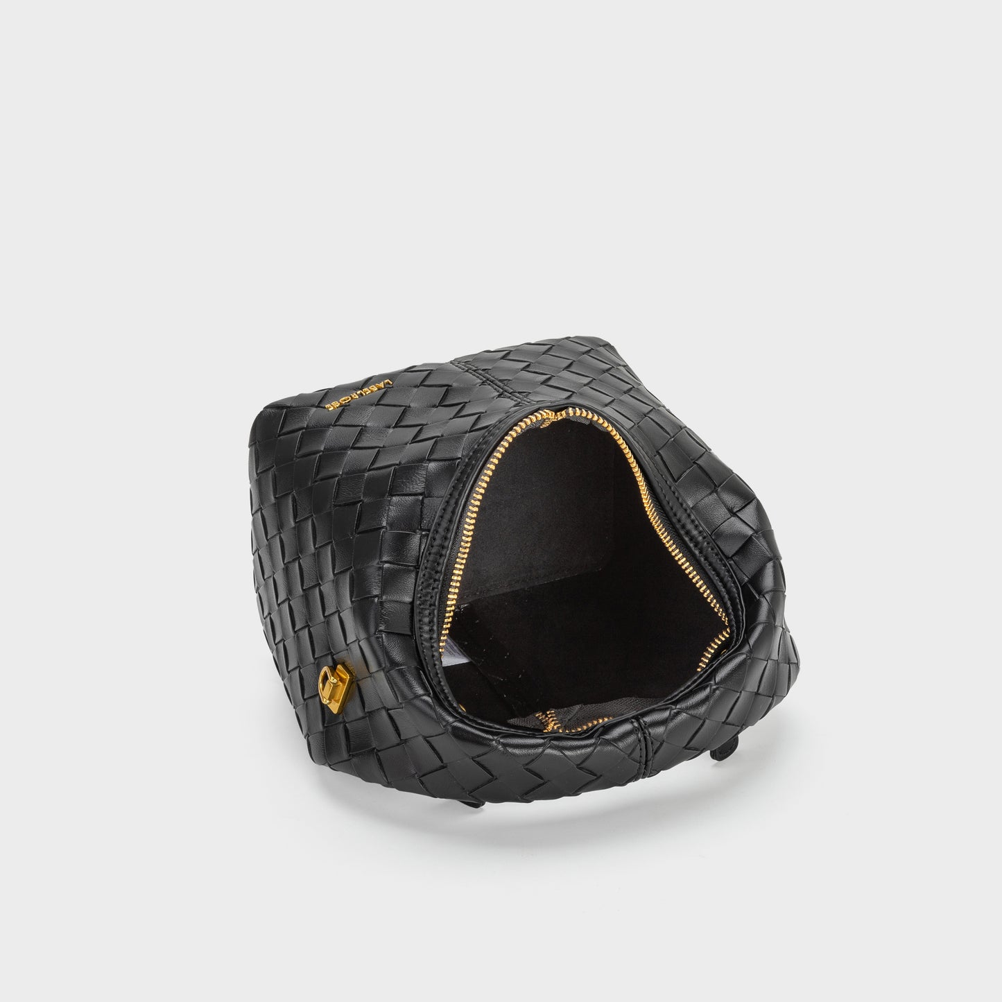 Borsa a mano WEAVE ICON - BLACK