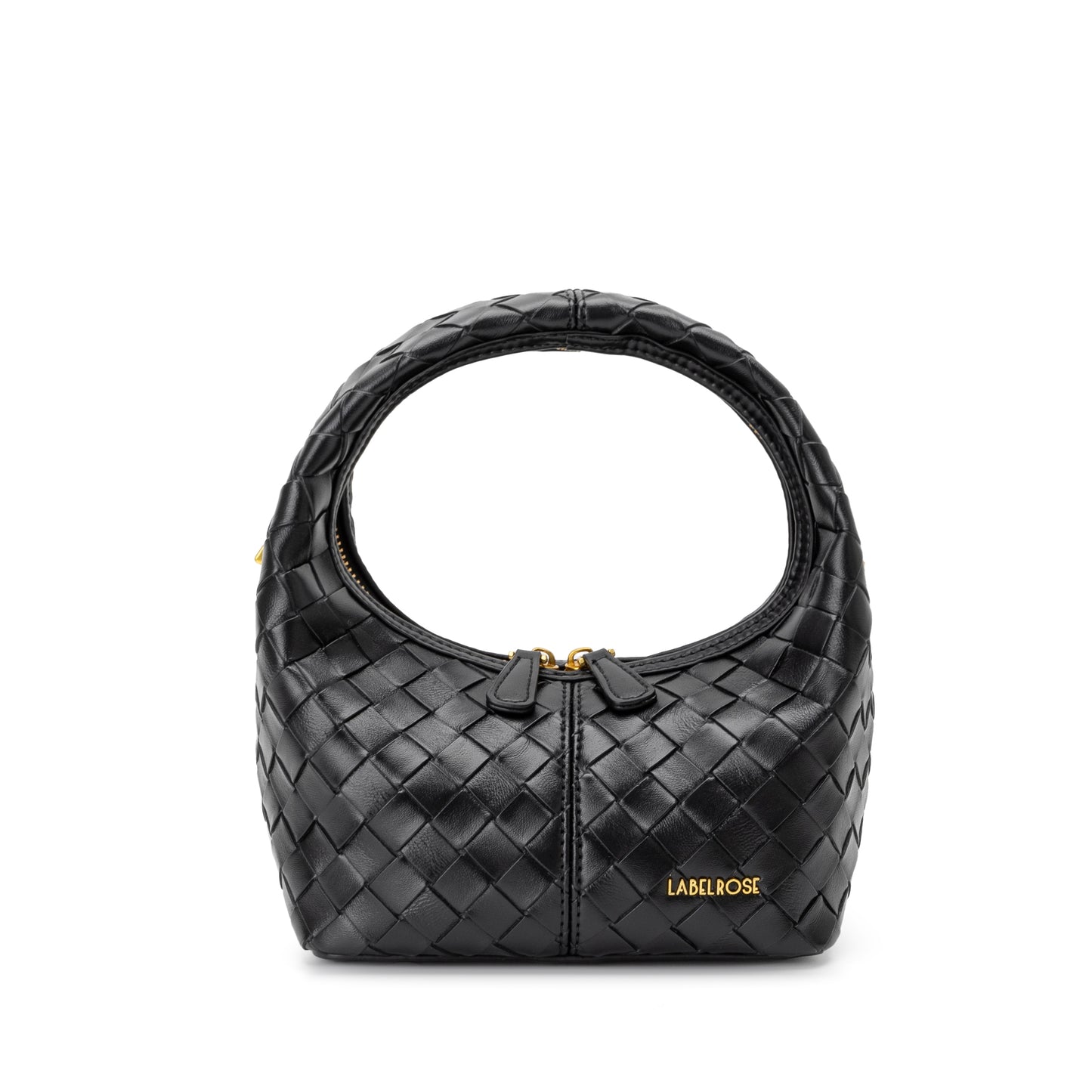 WEAVE ICON hand bag - BLACK