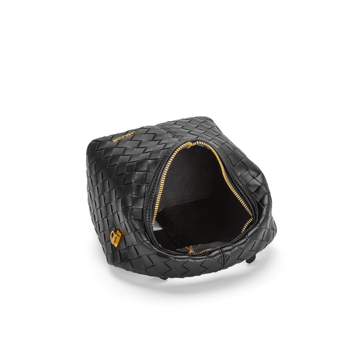 WEAVE ICON hand bag - BLACK