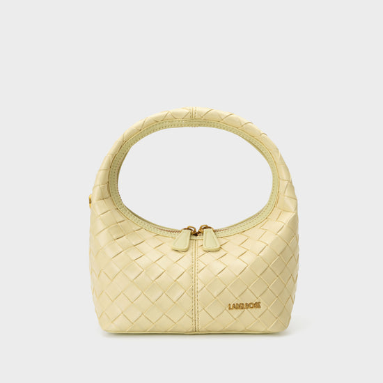 Borsa a mano WEAVE ICON - BUTTER YELLOW