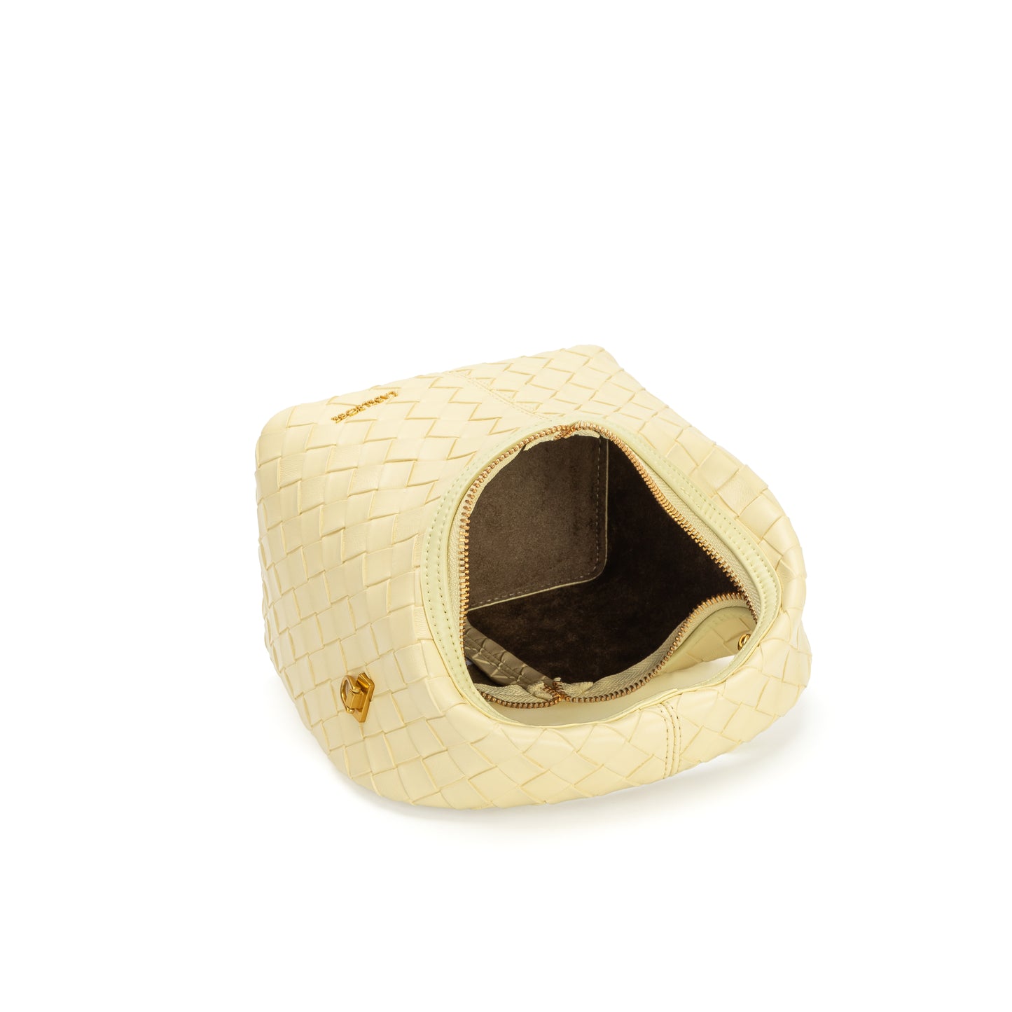 WEAVE ICON handbag - BUTTER YELLOW