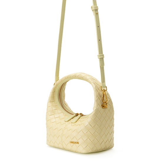 WEAVE ICON handbag - BUTTER YELLOW