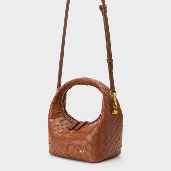 Borsa a mano WEAVE ICON - CARAMEL