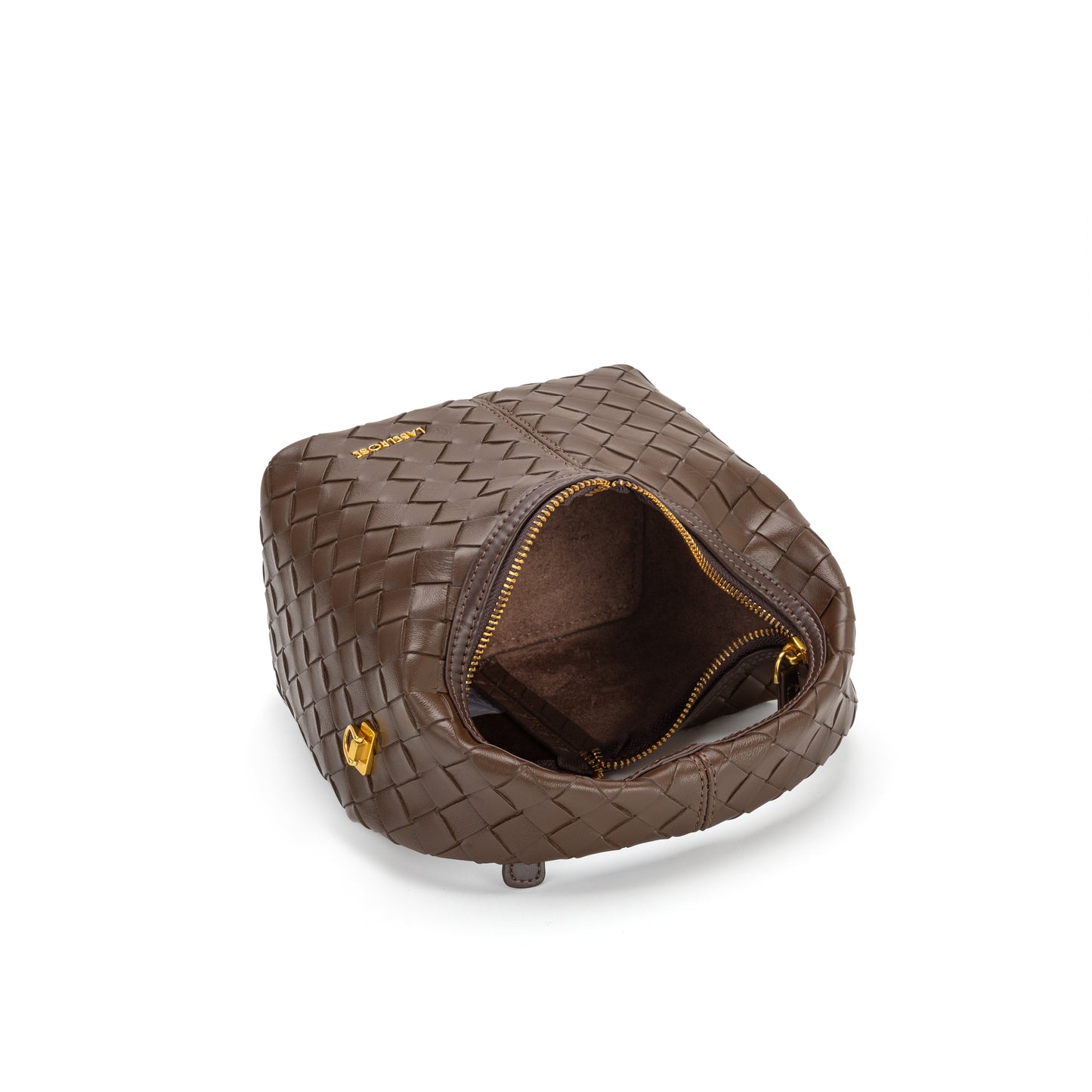 Borsa a mano WEAVE ICON - CHOCOLATE