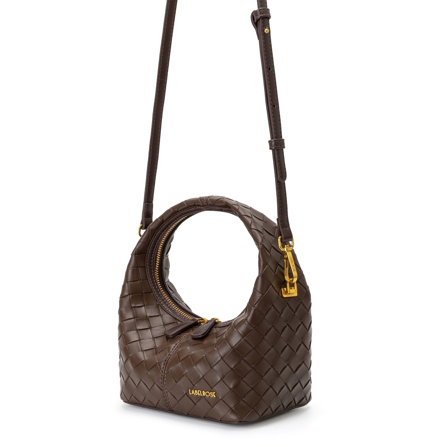 Borsa a mano WEAVE ICON - CHOCOLATE