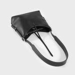 BROOKE Shoulder Bag - BLACK SILVER